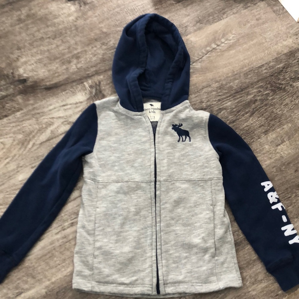 Abercrombie kids zip up hoodie